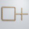 Ekena Millwork Extra Small Burnett Decorative Fretwork Wood Wall Panels, Birch, 13 7/8"W x 7 3/8"H x 3/8"T WALW08X08X0375BURBI - alternate 6